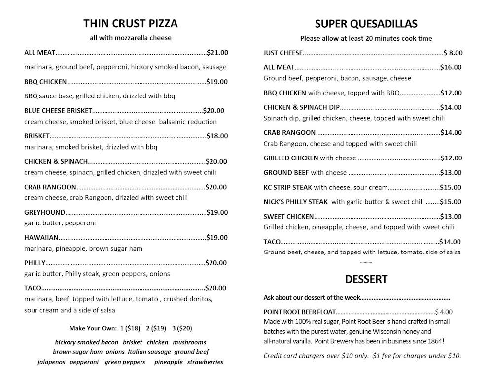 O'Meara's and Two Doors Down Menu image 3